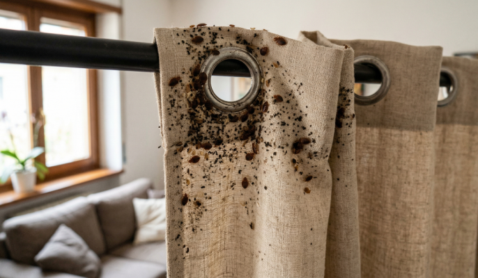 Come bonificare tende, quadri e prese di corrente infestate dalle cimici da letto