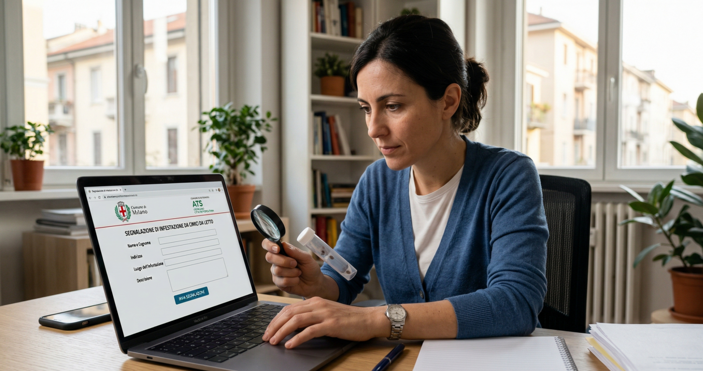 Come segnalare la presenza delle cimici da letto alle autorità competenti