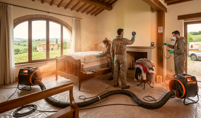 Perché il calore elimina anche le uova delle cimici da letto